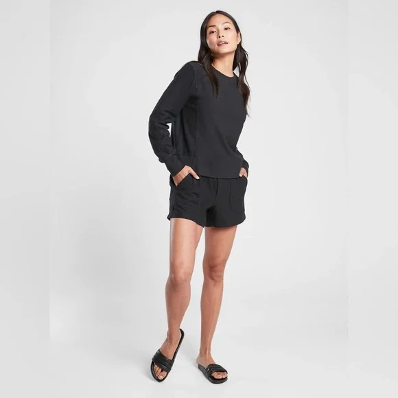 Farallon Garment Dye Sweatshirt in Black - Picture 2 of 8